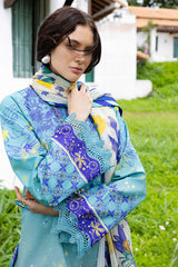 Mirasol Unstitched Printed Cambric By Mushq Hemline