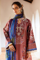 Mirasol Unstitched Printed Cambric By Mushq Hemline