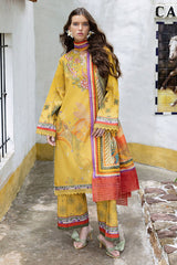 Mirasol Unstitched Printed Cambric By Mushq Hemline
