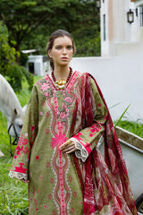 Mirasol Unstitched Printed Cambric By Mushq Hemline