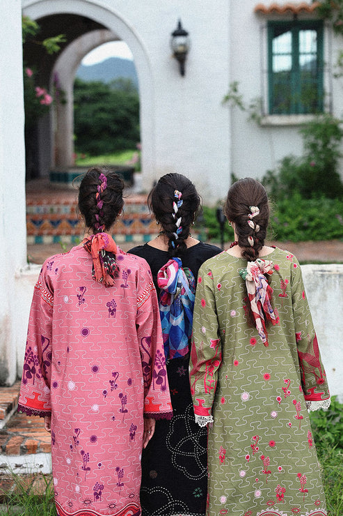 Mirasol Unstitched Printed Cambric By Mushq Hemline