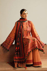 Hussain Rehar Luxury Embroidered Winter Shawl Collection (Dusky)