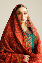 Hussain Rehar Luxury Embroidered Winter Shawl Collection (Marjaan)