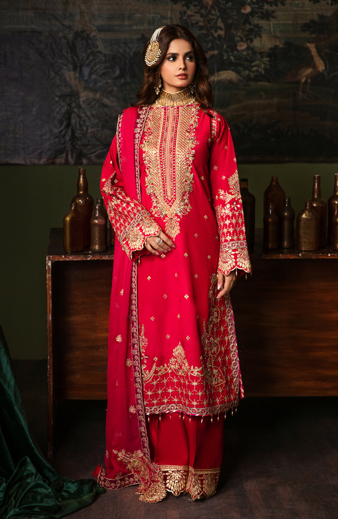 Noori Luxury Embroidered Silk Collection By Emaan Adeel 02