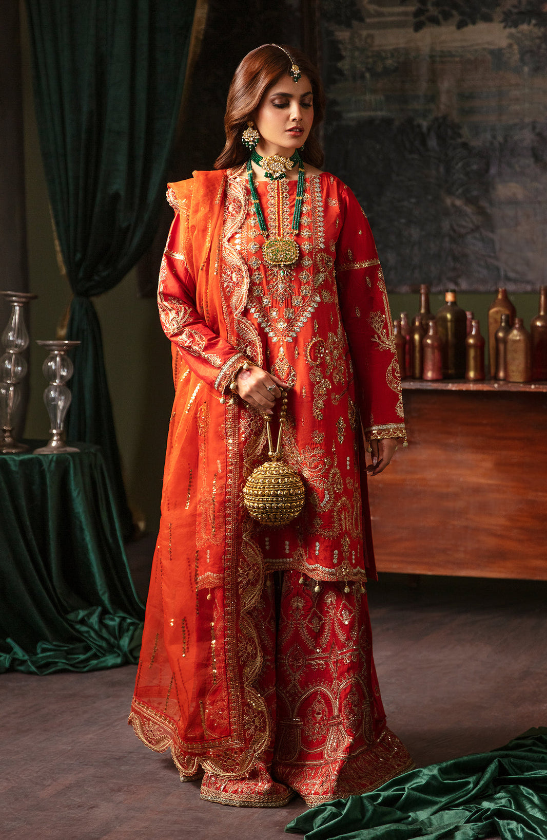Noori Luxury Embroidered Silk Collection By Emaan Adeel 04