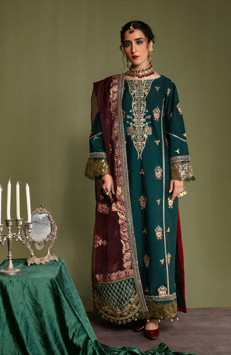 Noori Luxury Embroidered Silk Collection By Emaan Adeel 05
