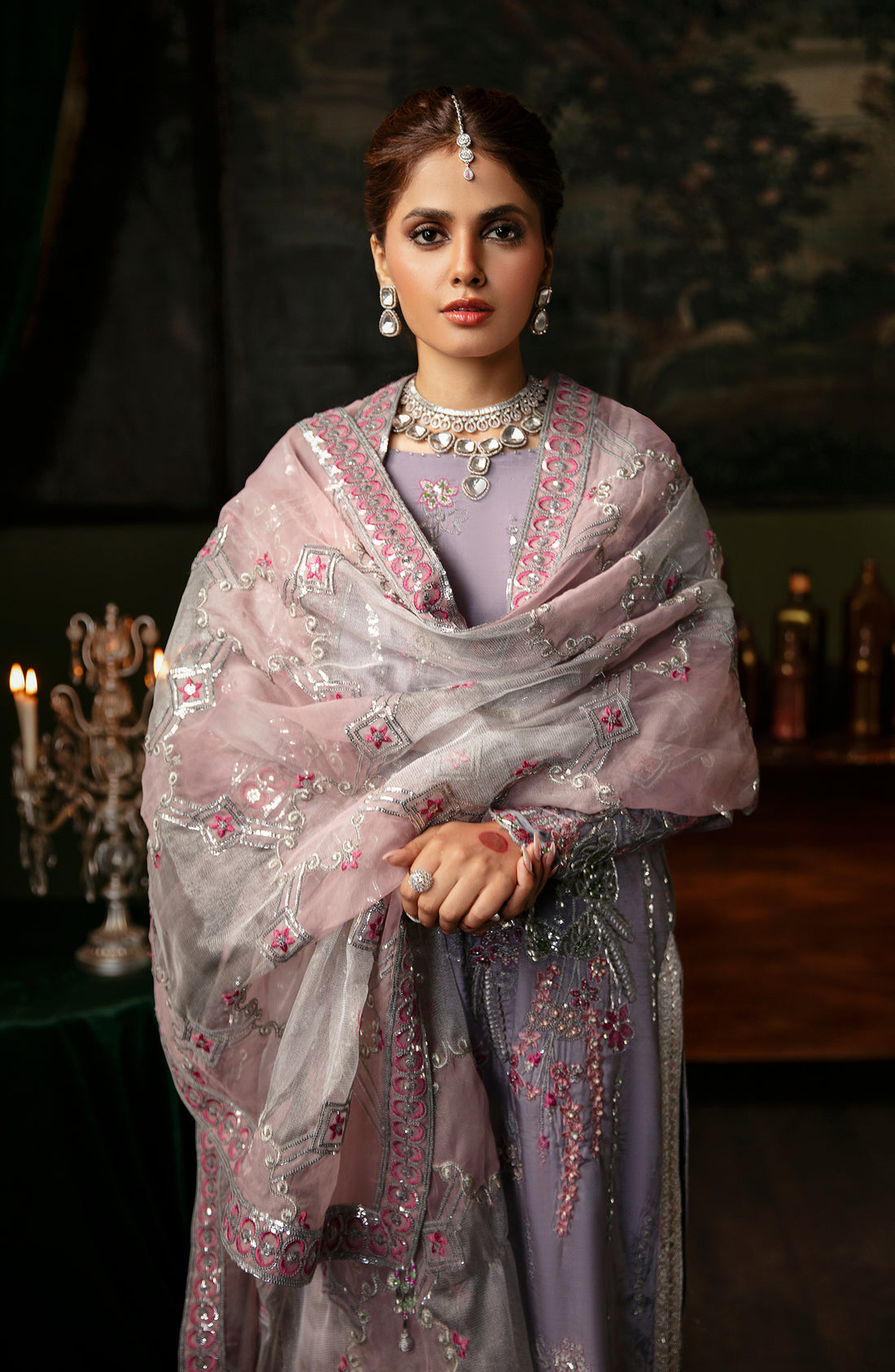 Noori Luxury Embroidered Silk Collection By Emaan Adeel 06