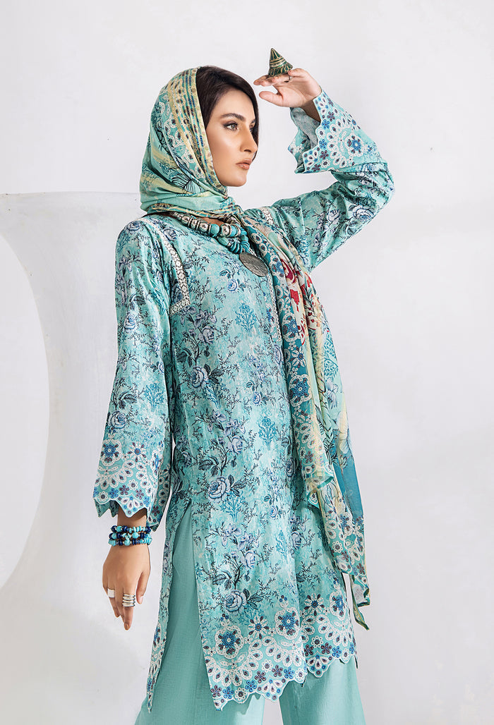 Adan’s Libas Digital Printed Lawn Collection By Inara 04