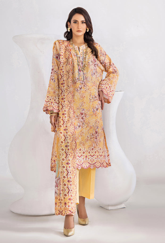 Adan’s Libas Digital Printed Lawn Collection By Inara 05