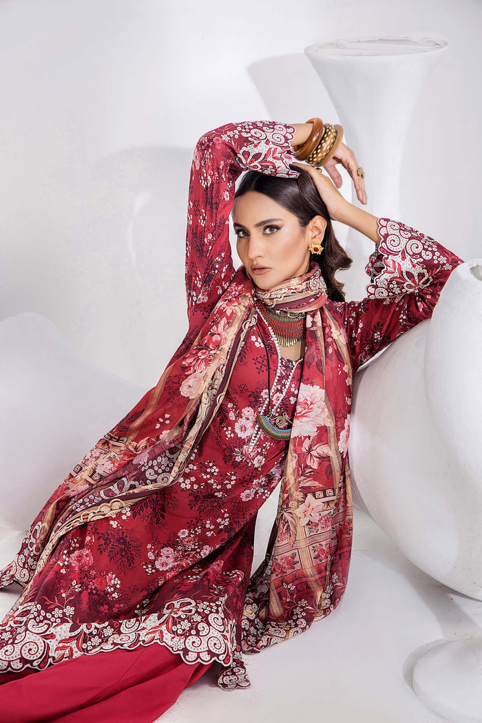 Adan’s Libas Digital Printed Lawn Collection By Inara 06