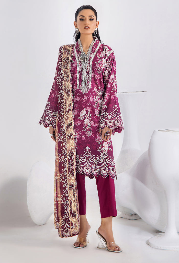 Adan’s Libas Digital Printed Lawn Collection By Inara 07