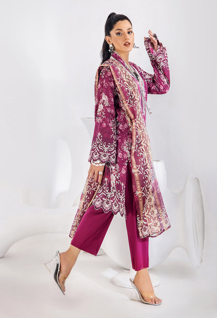 Adan’s Libas Digital Printed Lawn Collection By Inara 07