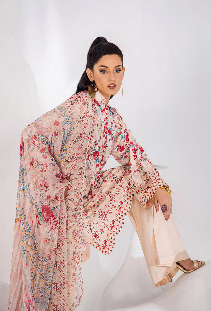 Adan’s Libas Digital Printed Lawn Collection By Inara 08