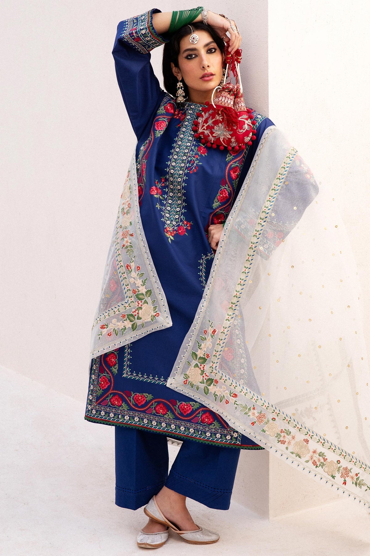 Zarashahjahan Luxury Lawn Collection 24 (6B)