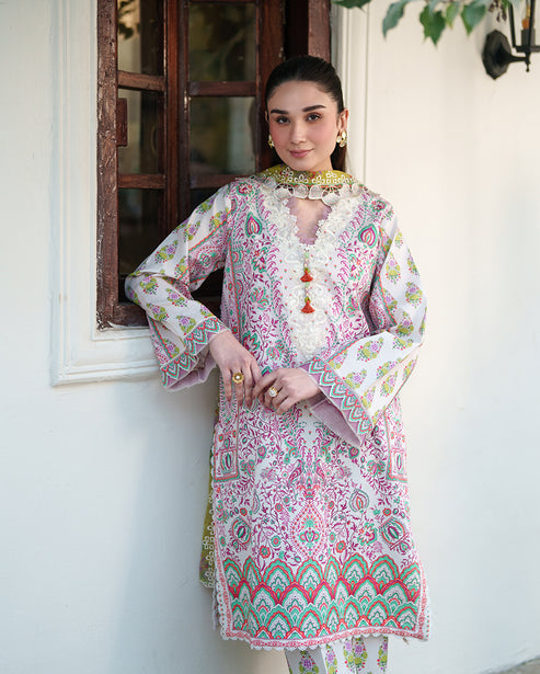 Roheenaz Whispered Florals Luxury Lawn 2026