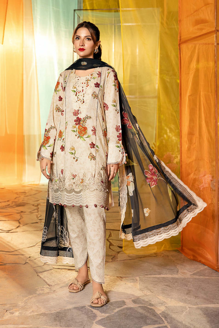 Maria B M Basic Unstitched 3 Piece Lawn 25