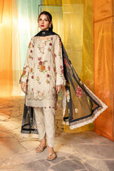 Maria B M Basic Unstitched 3 Piece Lawn 25