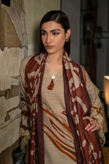 M Basic Unstitched Printed Linen By Maria B