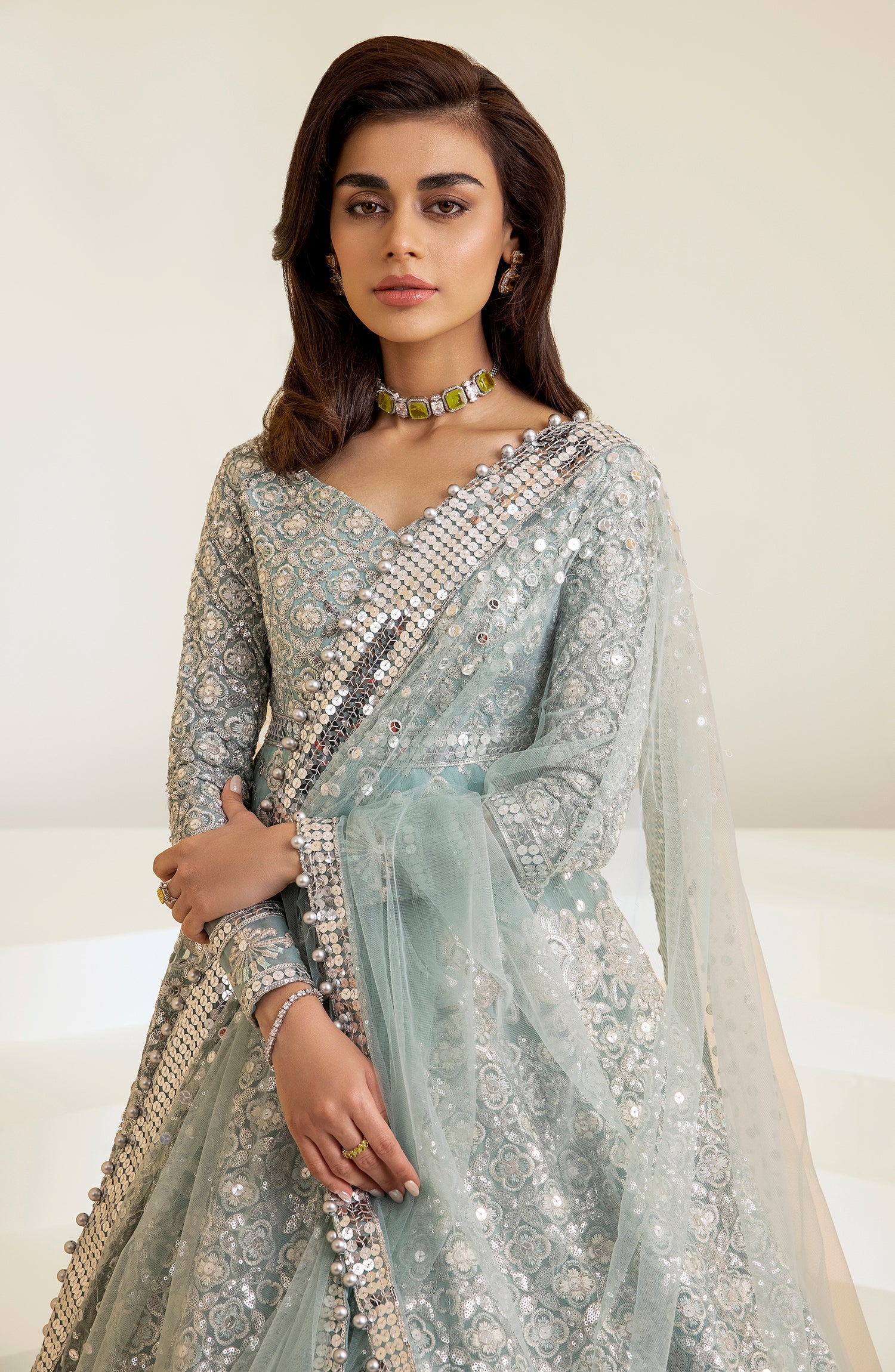 Maryam And Maria Luxury Embroidered Bridal Collection