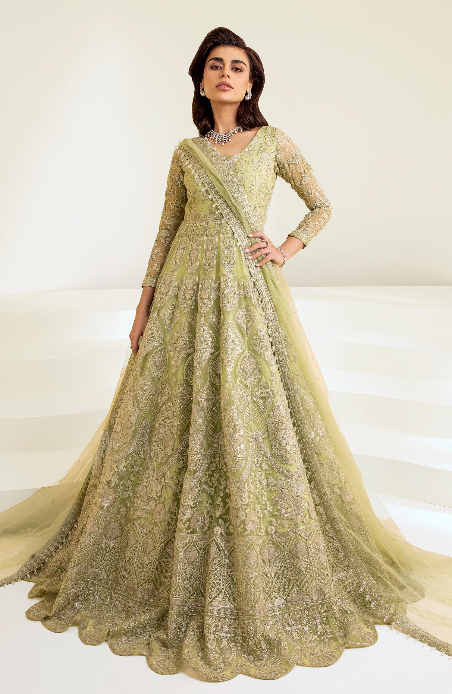 Maryam And Maria Luxury Embroidered Bridal Collection