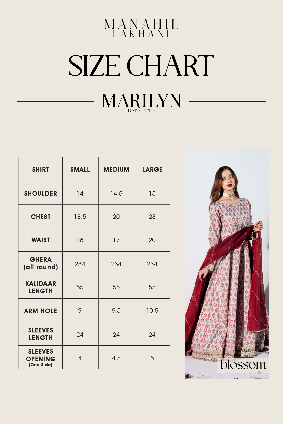 Manahil Lakhani | Marylin - Luxe à Porter