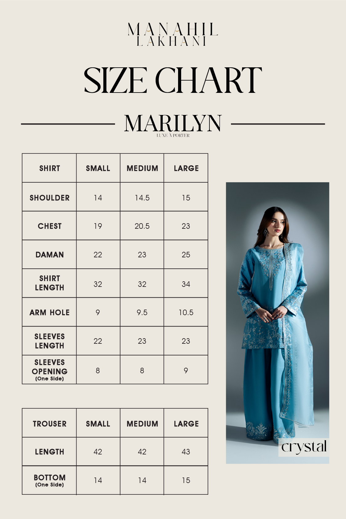 Manahil Lakhani | Marylin - Luxe à Porter