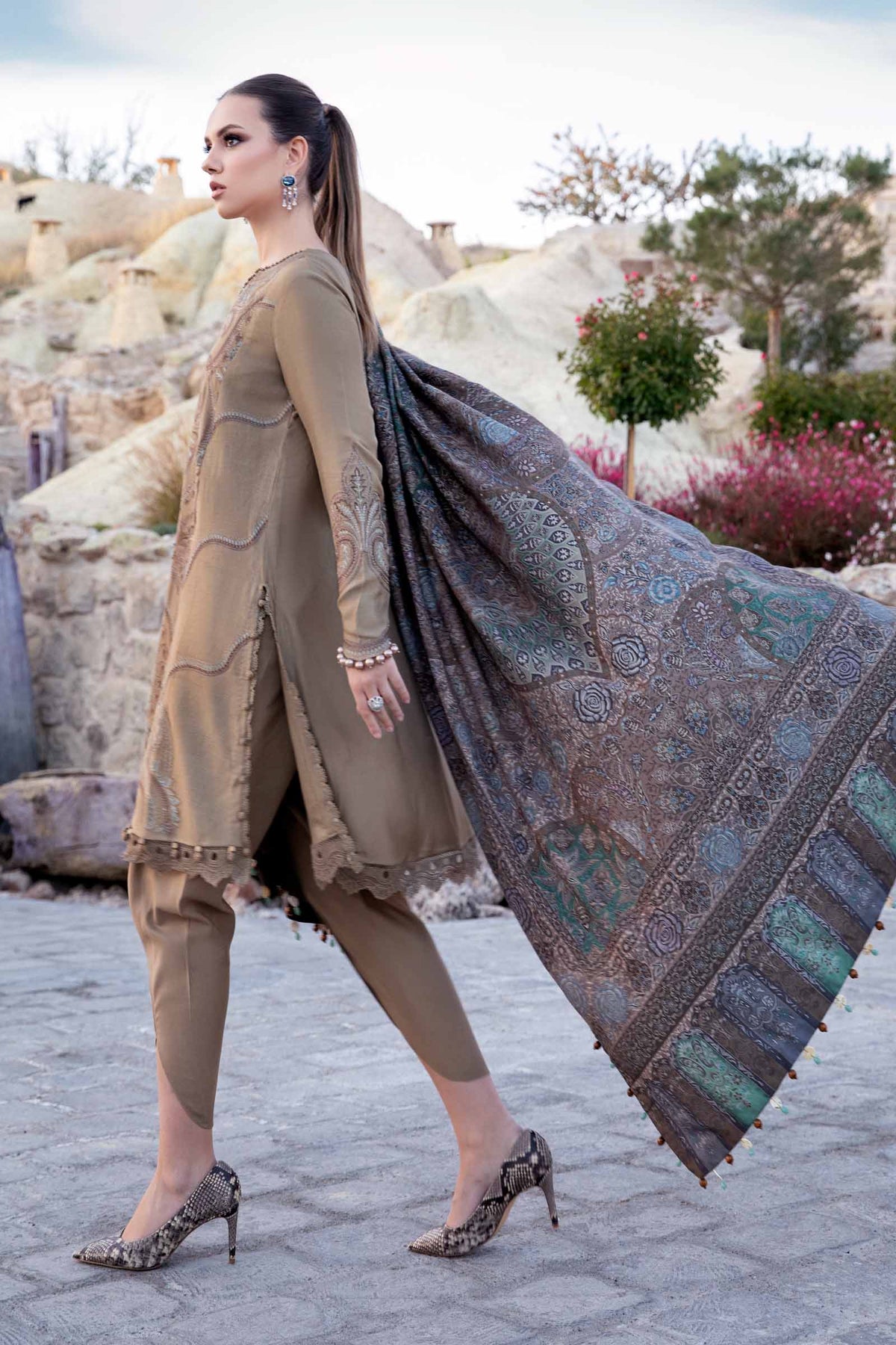 Maria B Mprint Winter Collection 2003-A