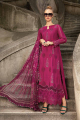 M Prints 3 Piece Unstitched Printed Cambric Suit By Maria B 24