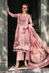 M Prints 3 Piece Unstitched Printed Cambric Suit By Maria B 24