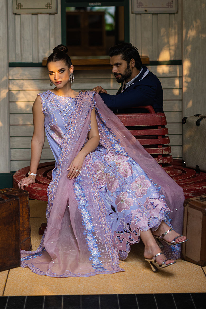 Orient Express By Mushq Embroidered Luxury Lawn Collection '24 (08)