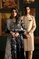 Mushq Niloufer Embroidered Velvet Collection 03