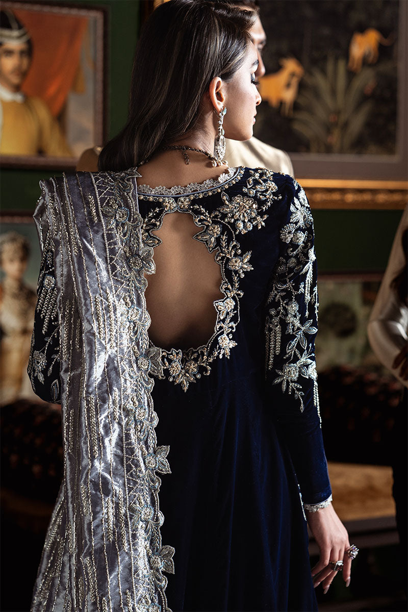 Mushq Niloufer Embroidered Velvet Collection 03