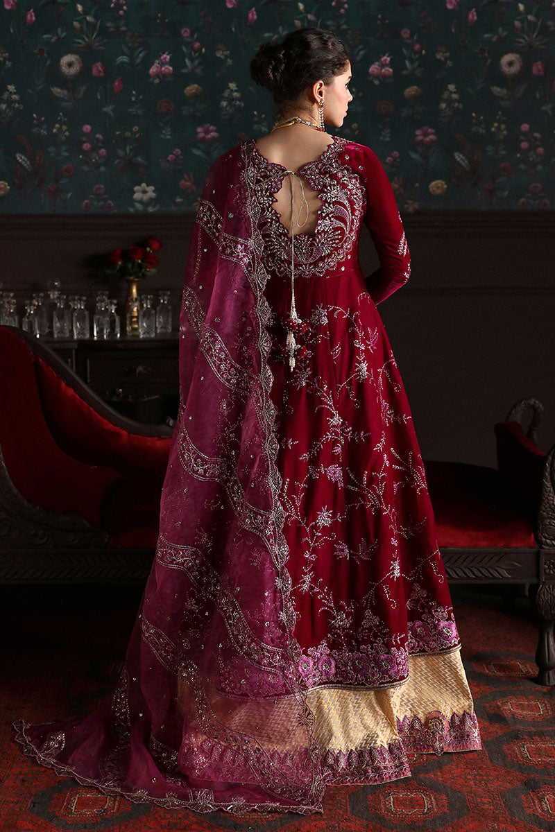 Mushq Niloufer Embroidered Velvet Collection 06