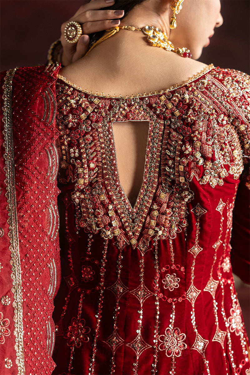 Mushq Niloufer Embroidered Velvet Collection 08