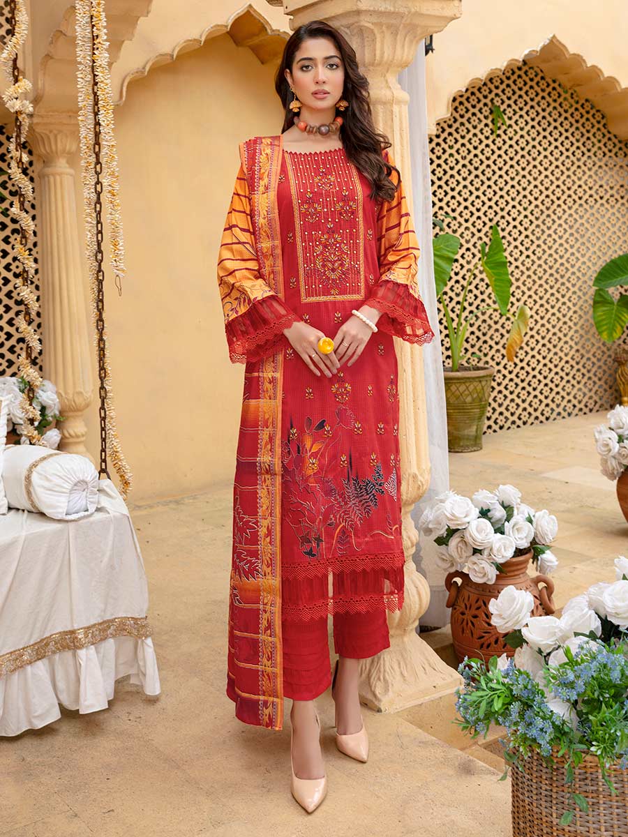 Mahjabeen Embroidered Staple By Aalaya Vol 01 D#05