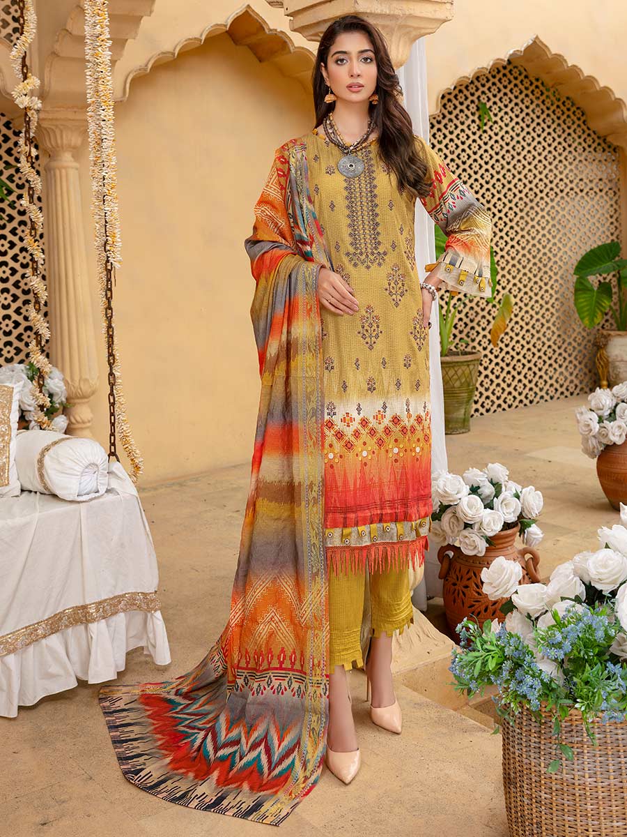 Mahjabeen Embroidered Staple By Aalaya Vol 01 D#08