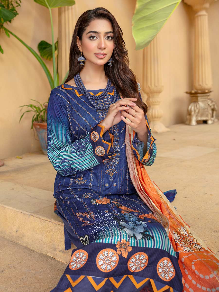 Mahjabeen Embroidered Staple By Aalaya Vol 01 D#09