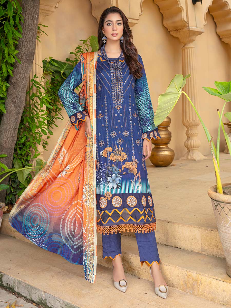 Mahjabeen Embroidered Staple By Aalaya Vol 01 D#09
