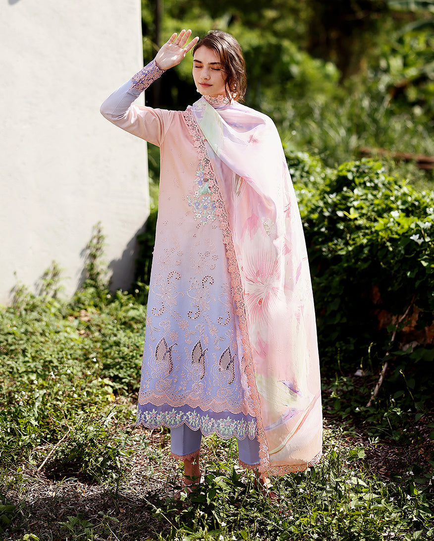 Mushq Solace Ombre Chikankari Luxury Lawn '26