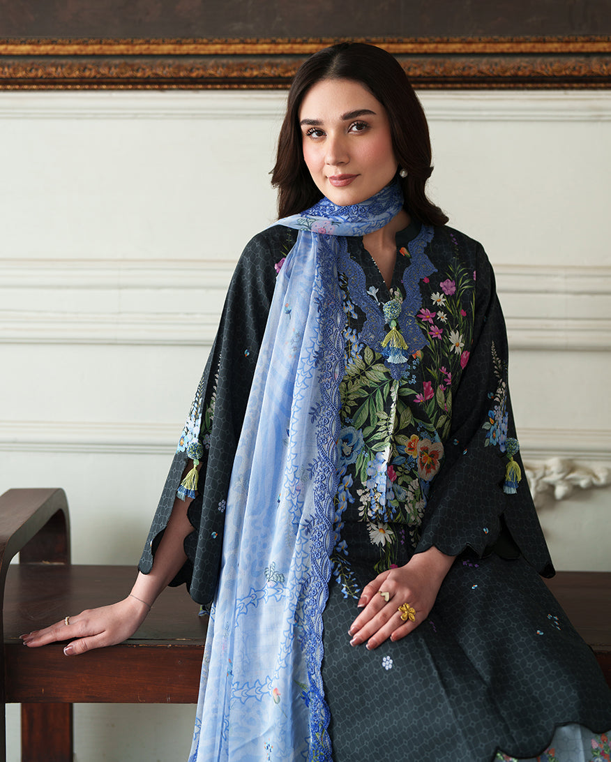Roheenaz Whispered Florals Luxury Lawn 2026
