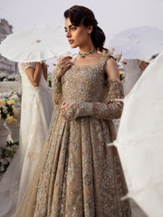 Secret Garden Luxury Embroidered Formal Chiffon Collection By Nureh 65