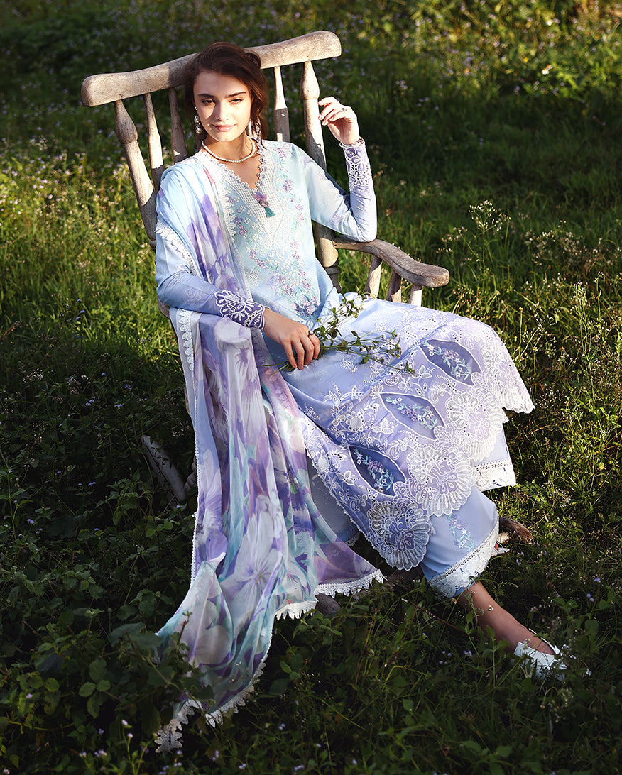 Mushq Solace Ombre Chikankari Luxury Lawn '26