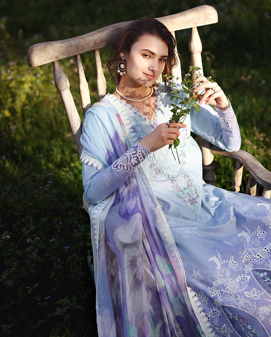 Mushq Solace Ombre Chikankari Luxury Lawn '26