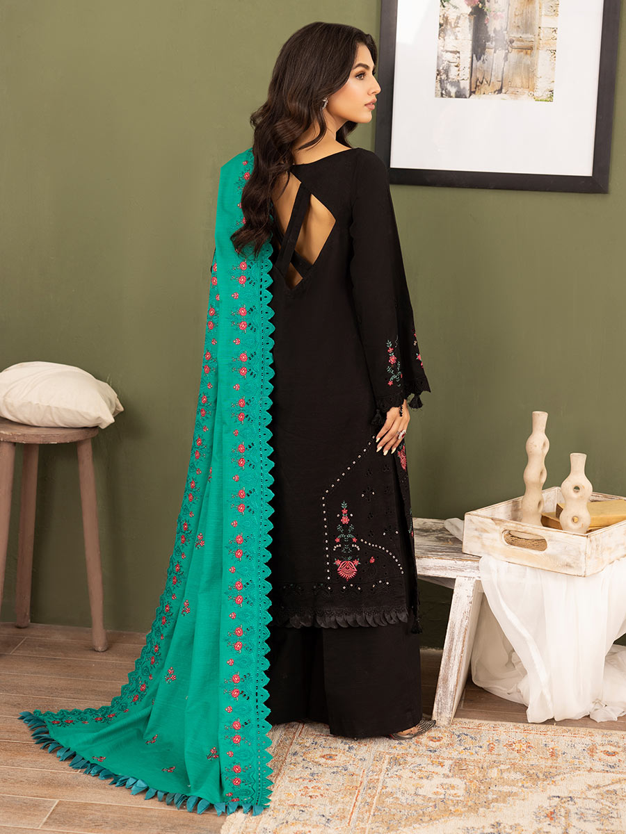 Raabi Orchid Luxury Embroidered Shawl Collection