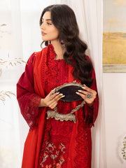 Raabi Orchid Luxury Embroidered Shawl Collection