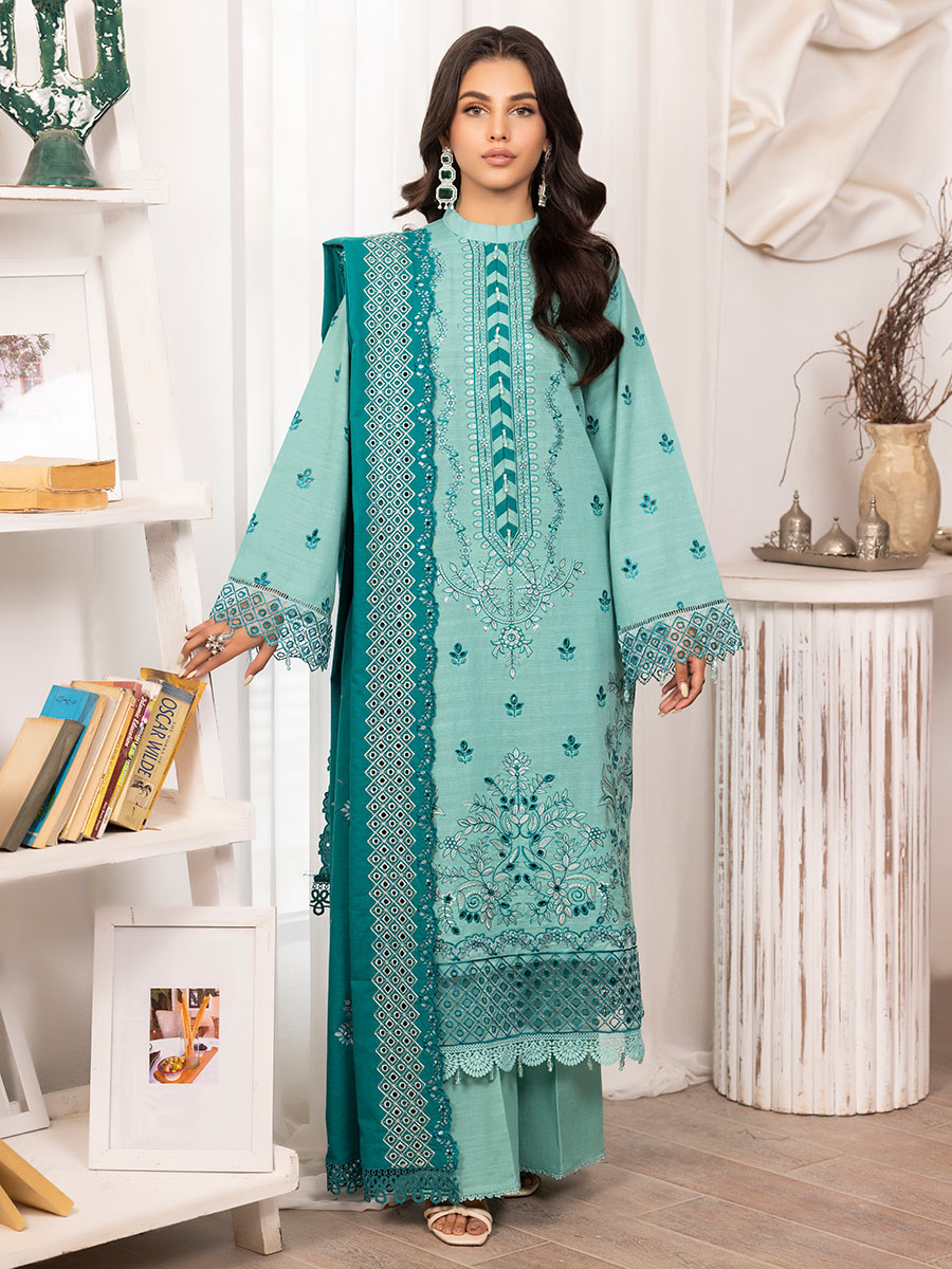 Raabi Orchid Luxury Embroidered Shawl Collection