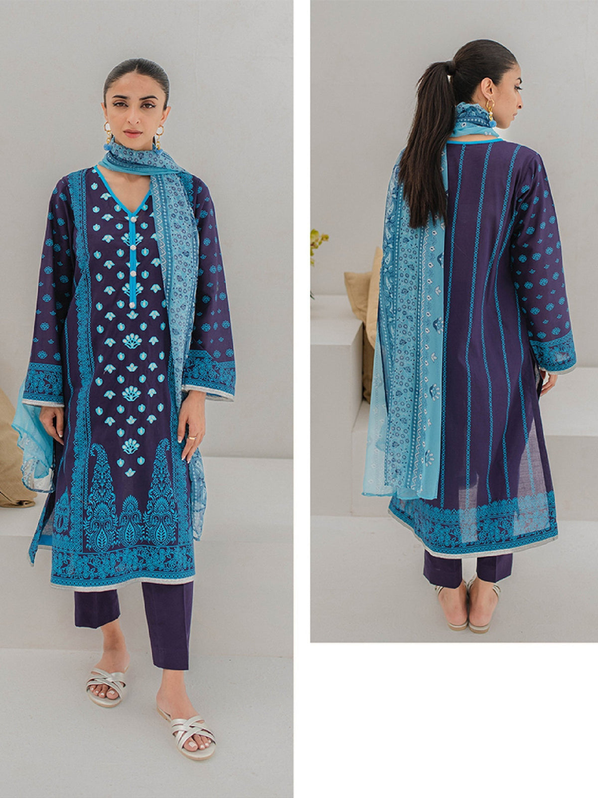 Zellbury Embroidered Lawn 2 Pc Collection