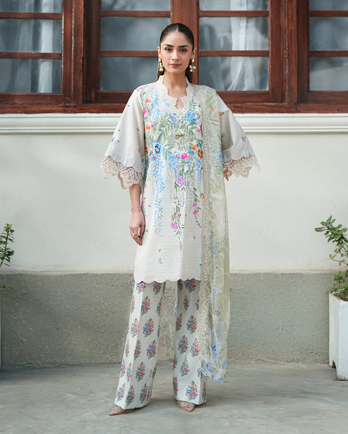 Roheenaz Whispered Florals Luxury Lawn 2026