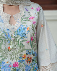 Roheenaz Whispered Florals Luxury Lawn 2026