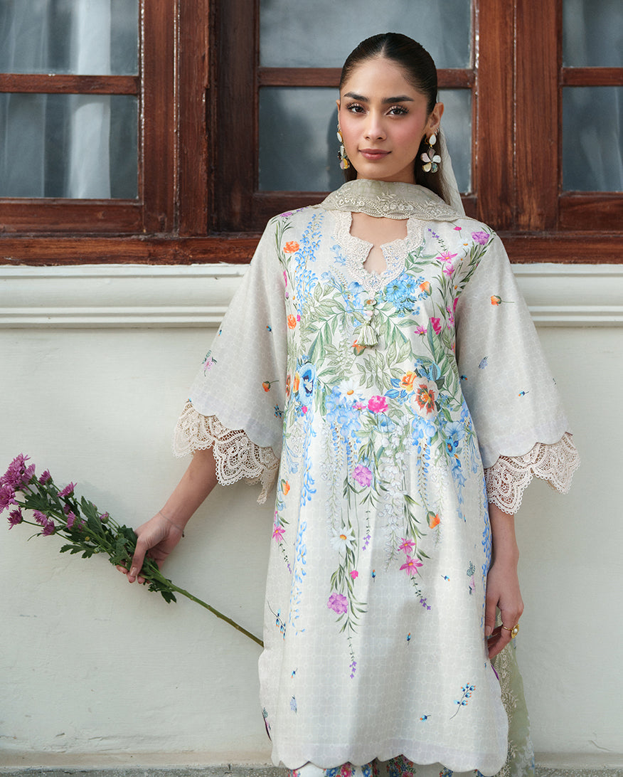 Roheenaz Whispered Florals Luxury Lawn 2026